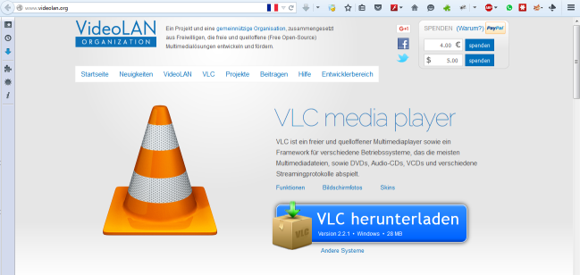 VLC herunterladen